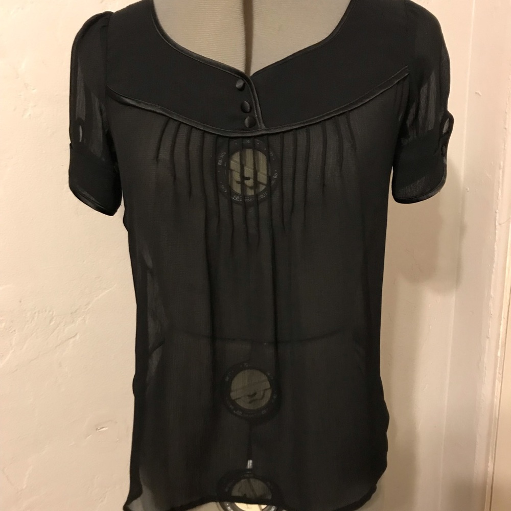 BCX Sheer Blouse